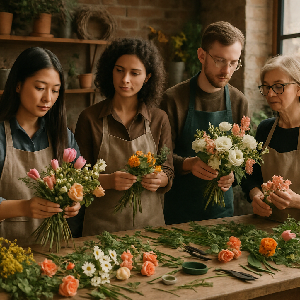 Floral design workshop
