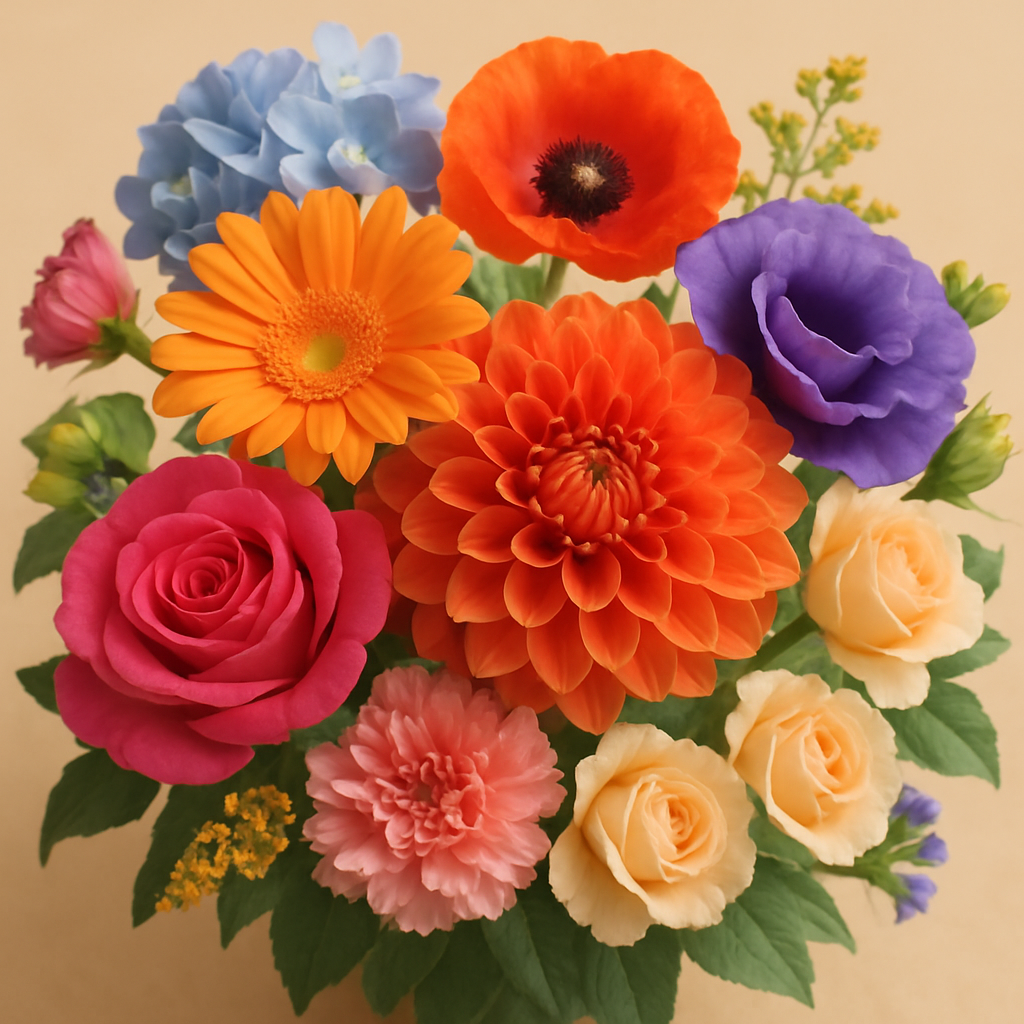 A beautiful floral arrangement