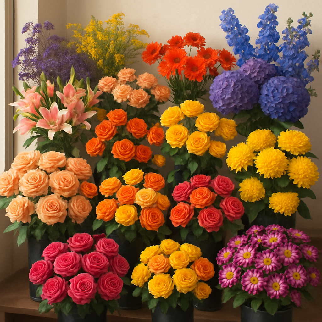 Beautiful flower arrangements