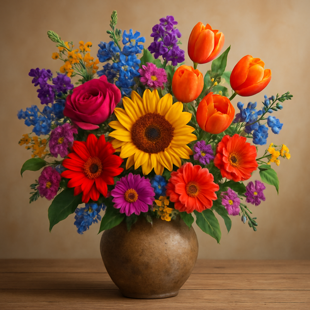 Bouquet di fiori freschi